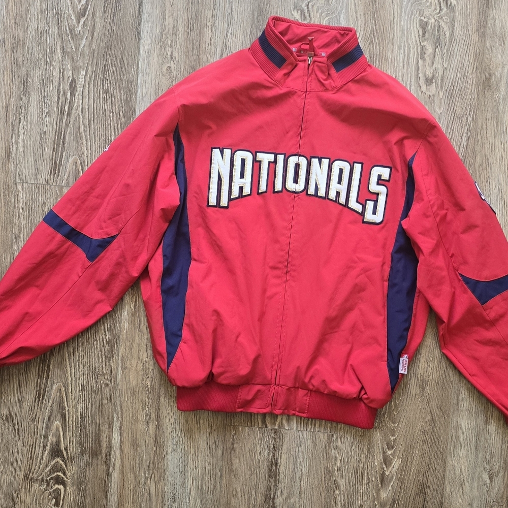 MLB Washington Nationals Magestic Therma Base Jacket
